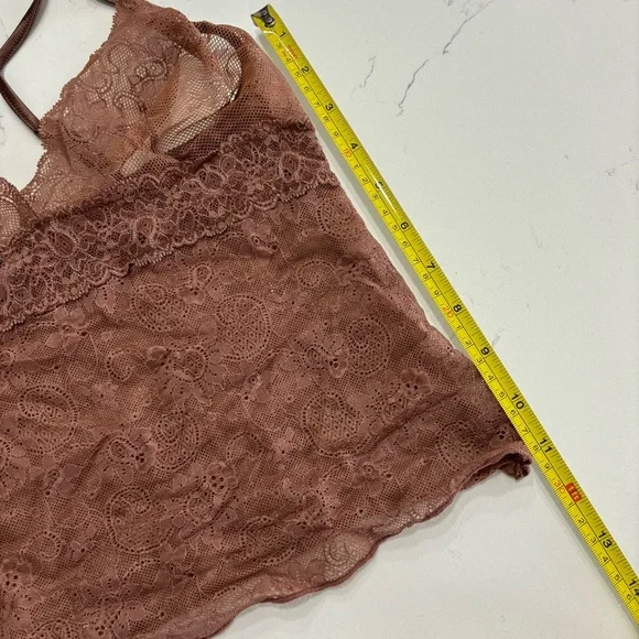 Lace Camisole Top in Brown - Picture 5 of 8